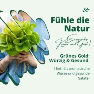 Grünes Gold Hydroponik-System für Indoor-Gardening - Premium Nährlösung für optimales Pflanzenwachstum zuhause