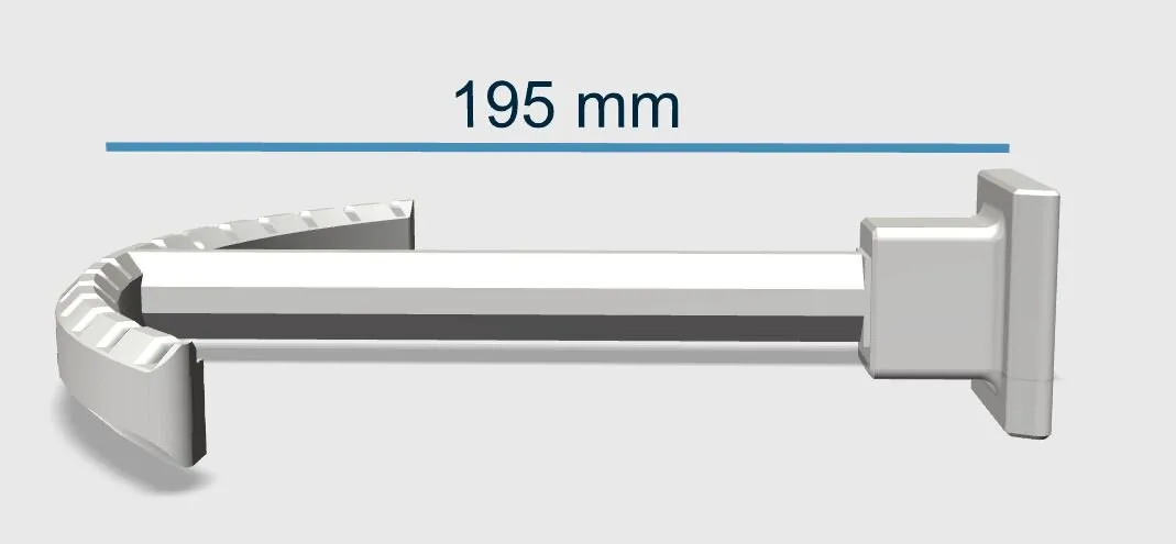 Pflanzenhalter Bügel für Hydroponik Indoor Garten - Stabile Pflanzenstütze für vertikales Gärtnern homegarden.bio