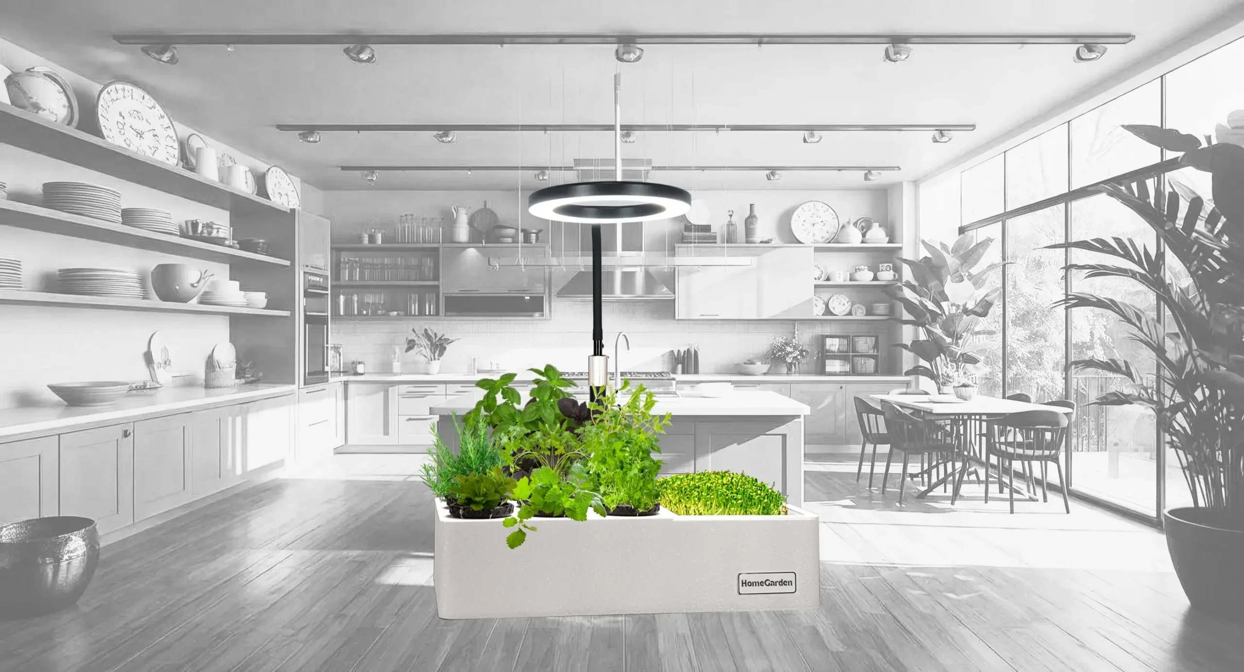 Mini Garten im HomeGarden System