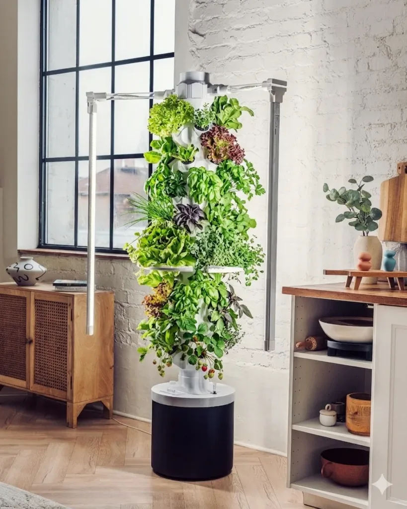 HomeGarden Pflanzenturm Lighting Edition