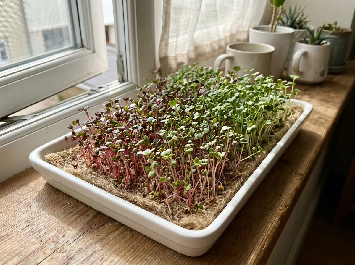 Microgreens zuhause ziehen ohne Frust
